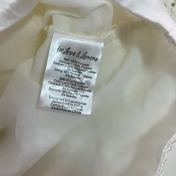 For Love And Lemons White Lace Maxi Dress - Picture 12 of 14